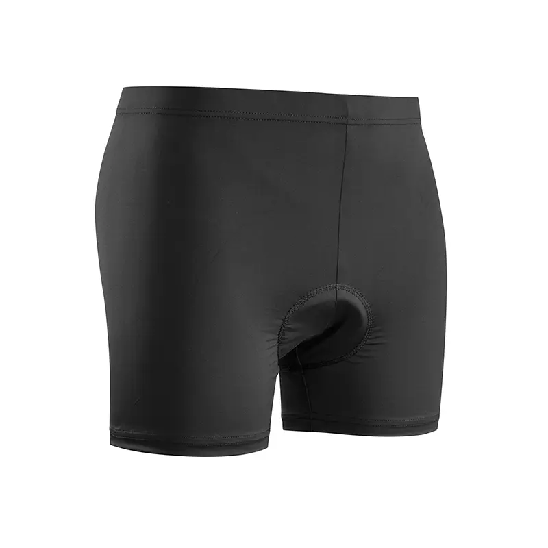 Boxer Avec Peau Anti-Bacterie Gist Pour Route -VTT Sans Bretelles Noir M