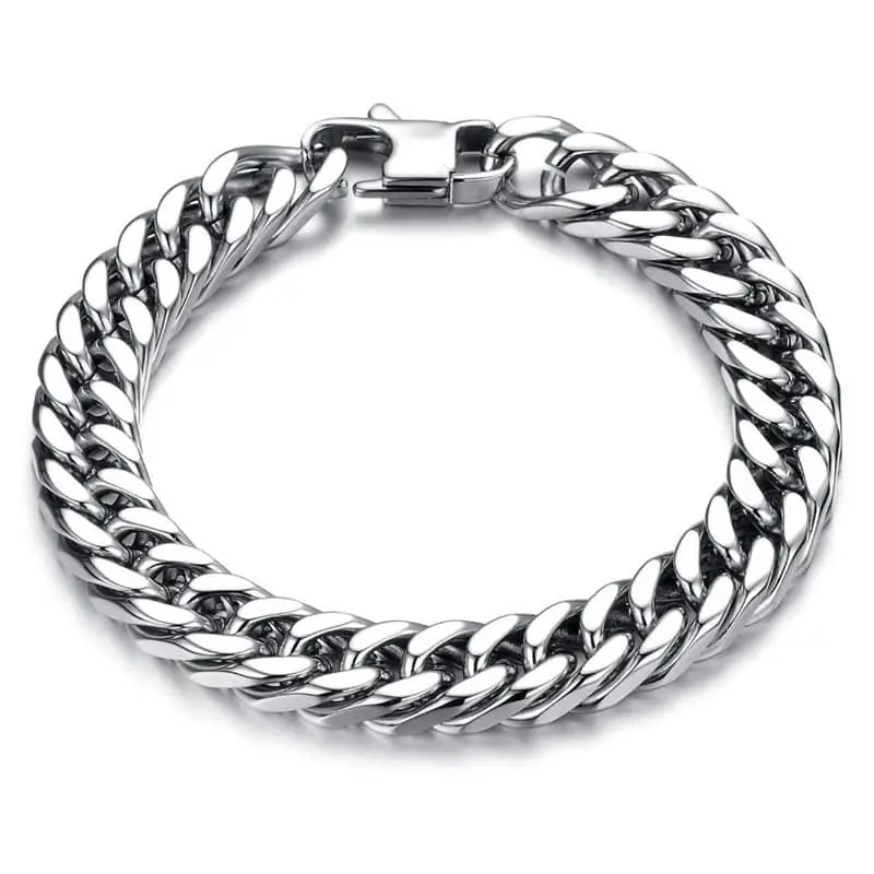 Bracelet biker - Chaîne massive