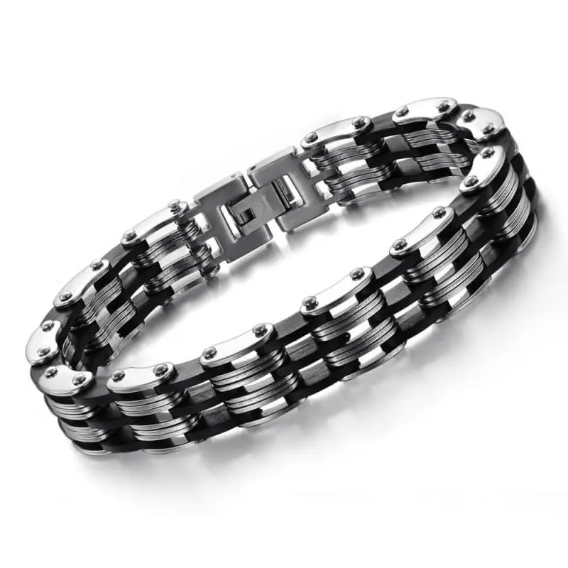 Bracelet biker en chaine