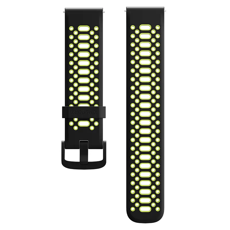 Bracelet Pour Montre Gps - Compteur Igpsport Verun Gris - Vert Fluo Reference 225227, 225228
