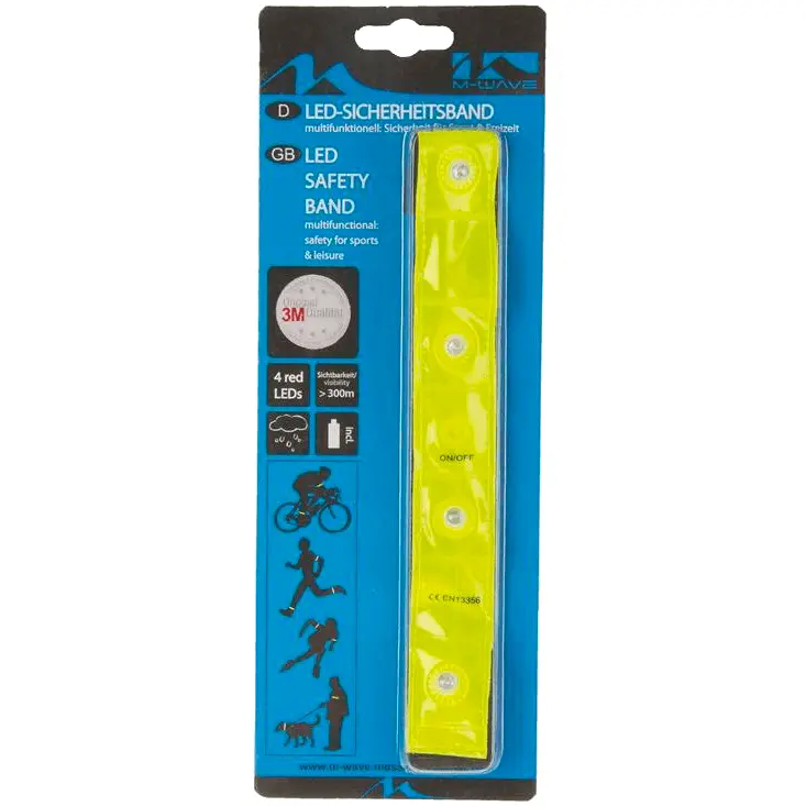 Brassard Réfléchissant LED 360° M-WAVE