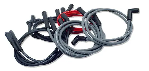 CABLE DYNA GRIS silicone 8mm Suppression graphite