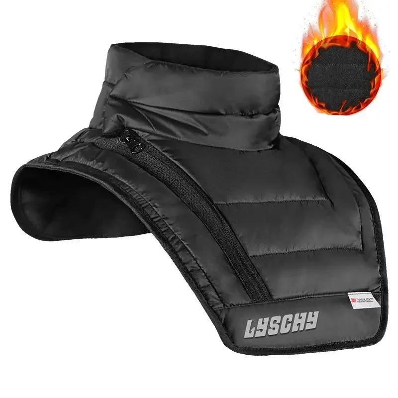 Cache-cou plastron hiver moto