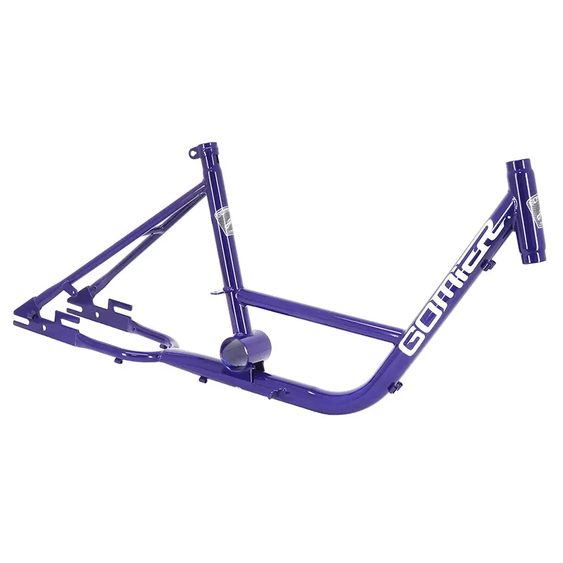 Cadre Nu Pour Tricycle Gomier Colori Bleu
