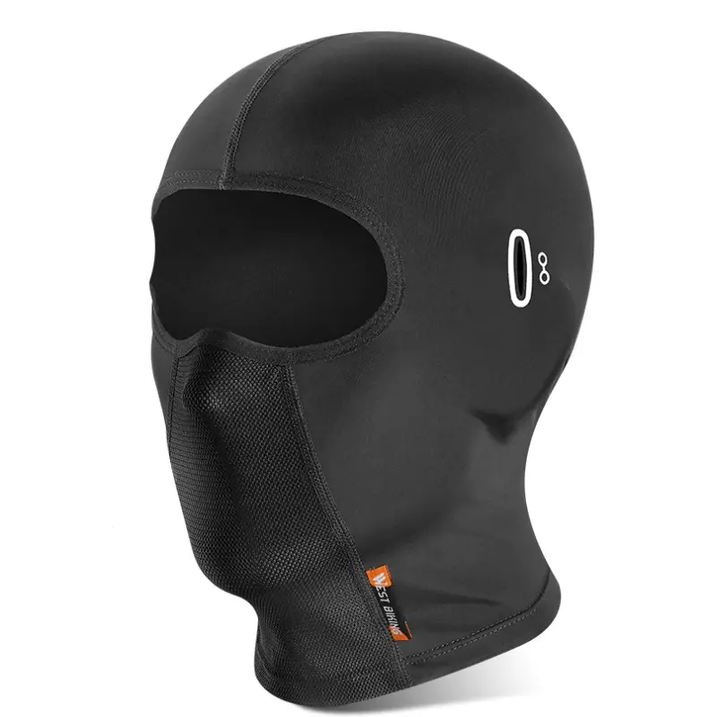 Cagoule de moto noire