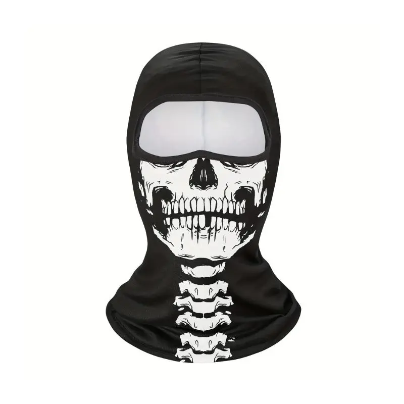 Cagoule moto - Colonne vertébrale