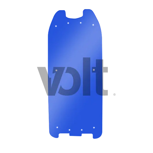 Carbon Revo Doublure DE Deck 3MM Bleu Translucide - Dualtron 2