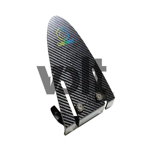 Carbon Revo Garde Boue Arrière V2 Rallongé (rondelles Noires) - Dualtron 1/2