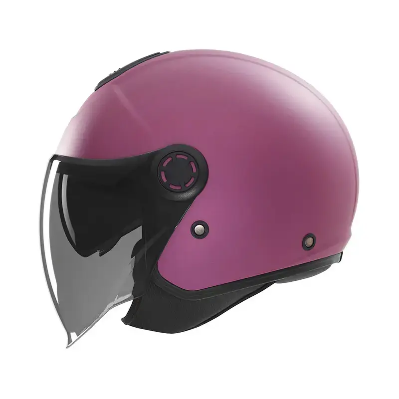 Casque jet femme - N182 fuchsia