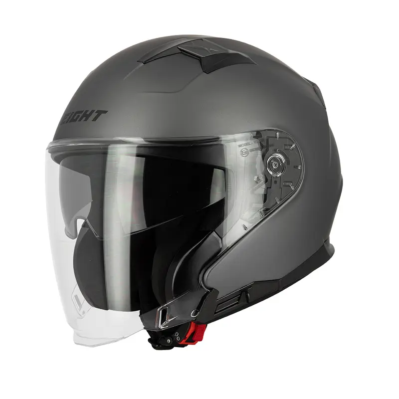 Casque jet moto - Blake Gris Mat