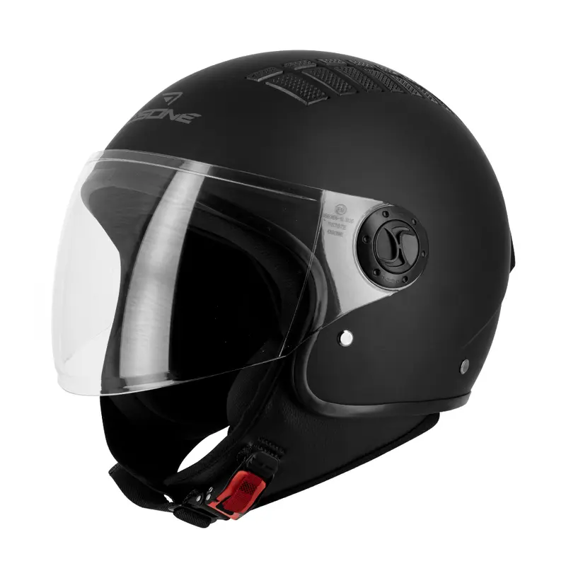 Casque jet moto - Citizen Noir Mat