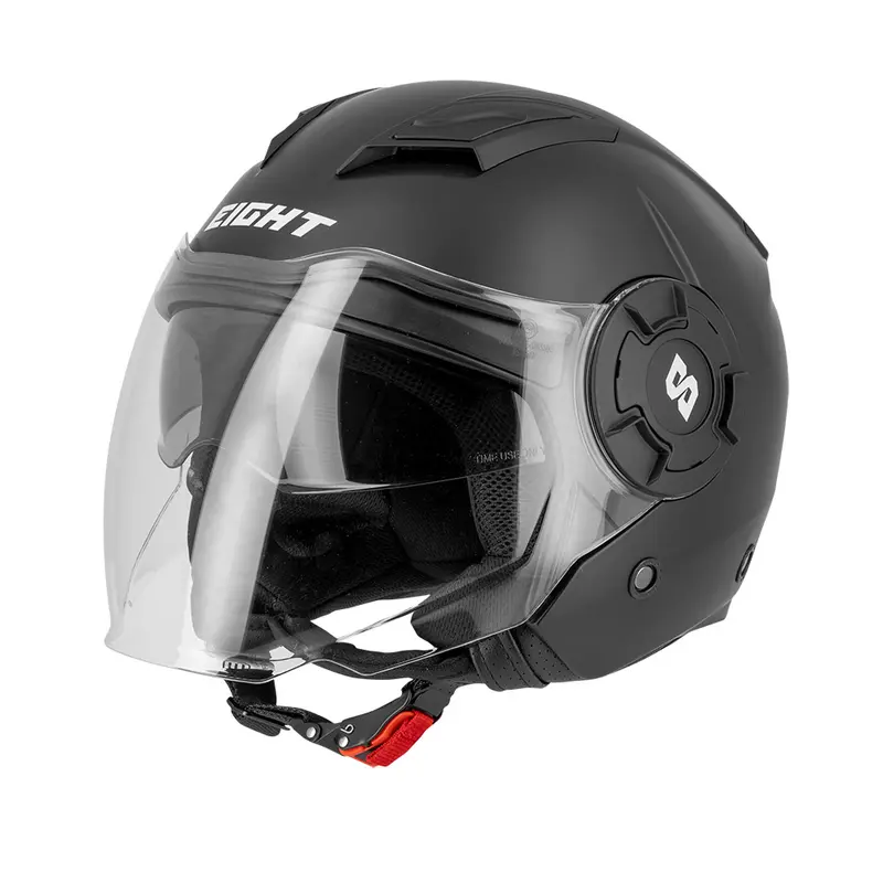 Casque jet moto - S749 Noir Mat