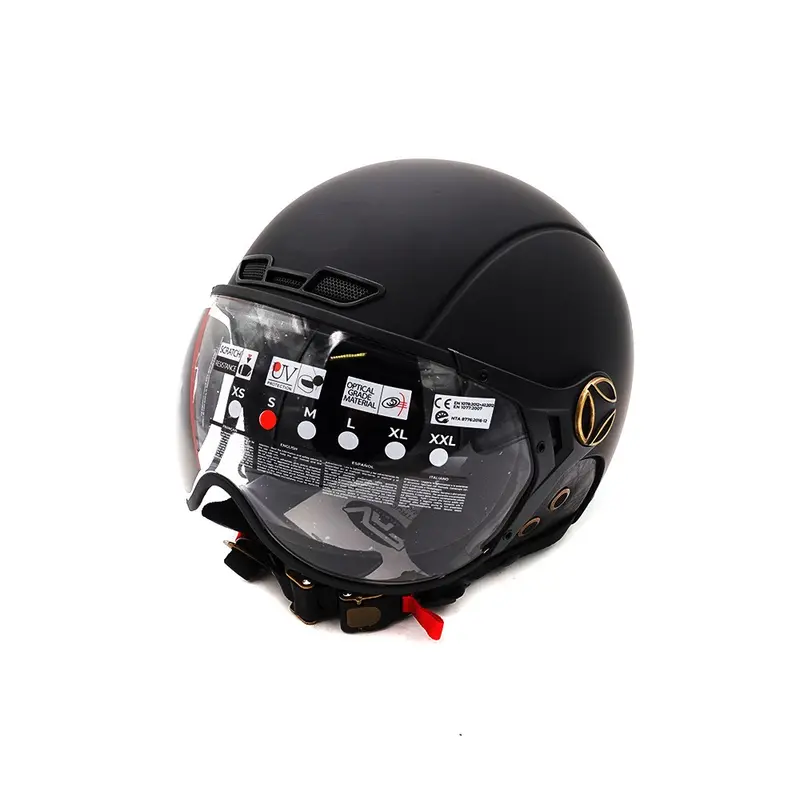Casque JET noir mat (taille XS à XXL)