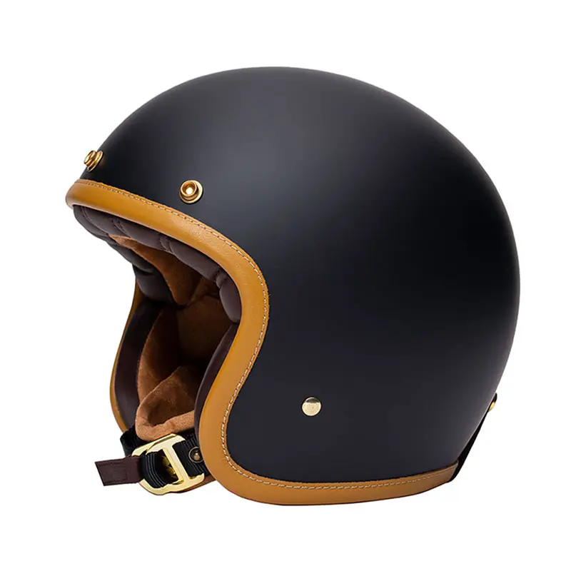 Casque Jet THE CLASSIC Noir mat | Mârkö