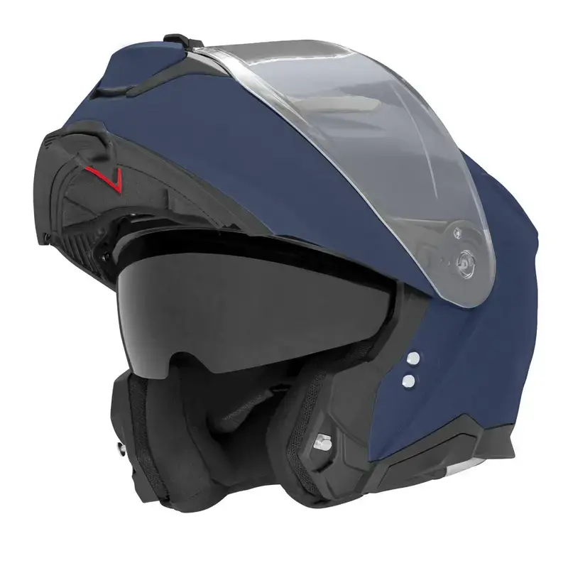 Casque modulable - N967 bleu mat métallisé