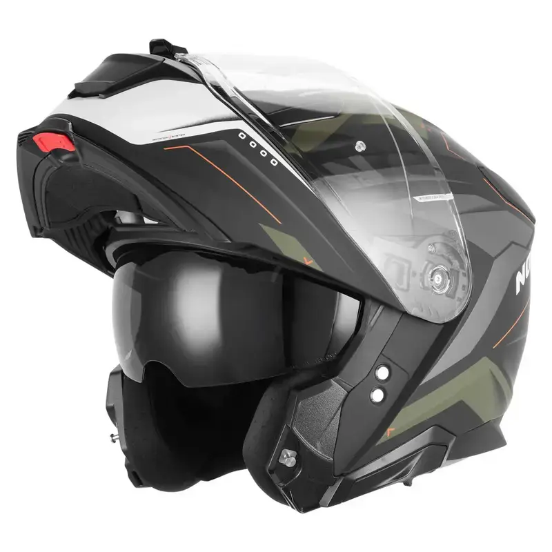 Casque modulable - N967 Conquer kaki orange mat