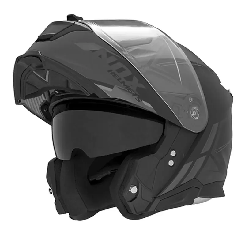 Casque modulable - N967 noir et gris