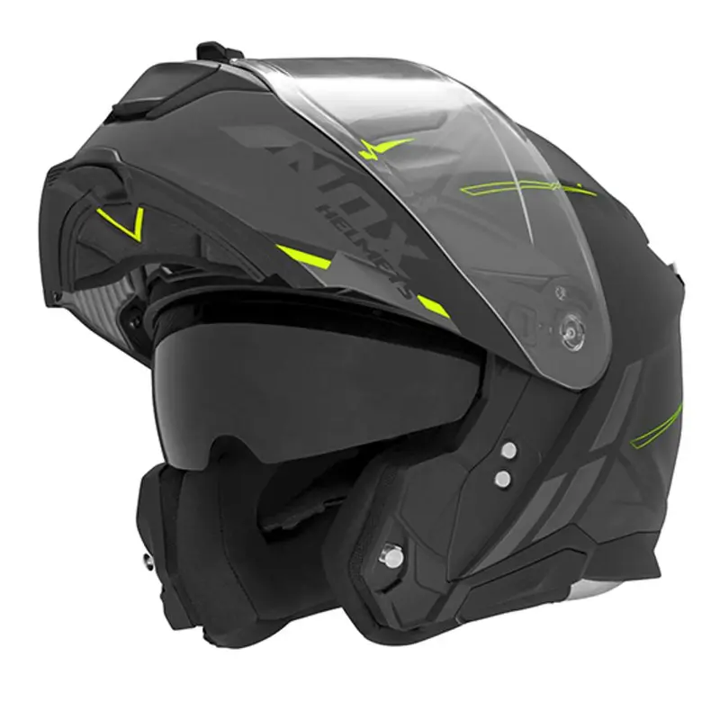 Casque modulable - N967 noir et jaune