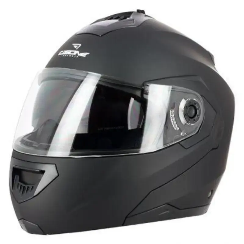 Casque moto modulable - Noir mat