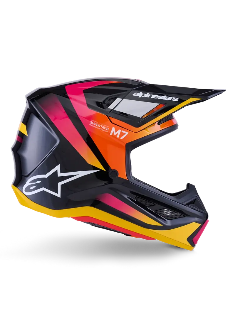 Casque S-M7 Rice Noir Multicolor ALPINESTARS