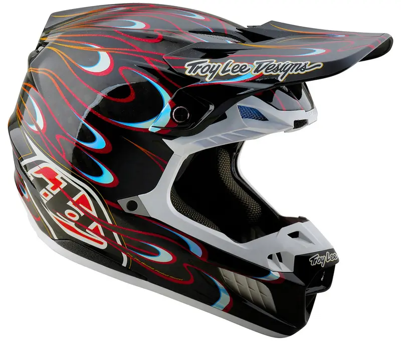 Casque SE5 Carbon  Noir TROY LEE DESIGNS