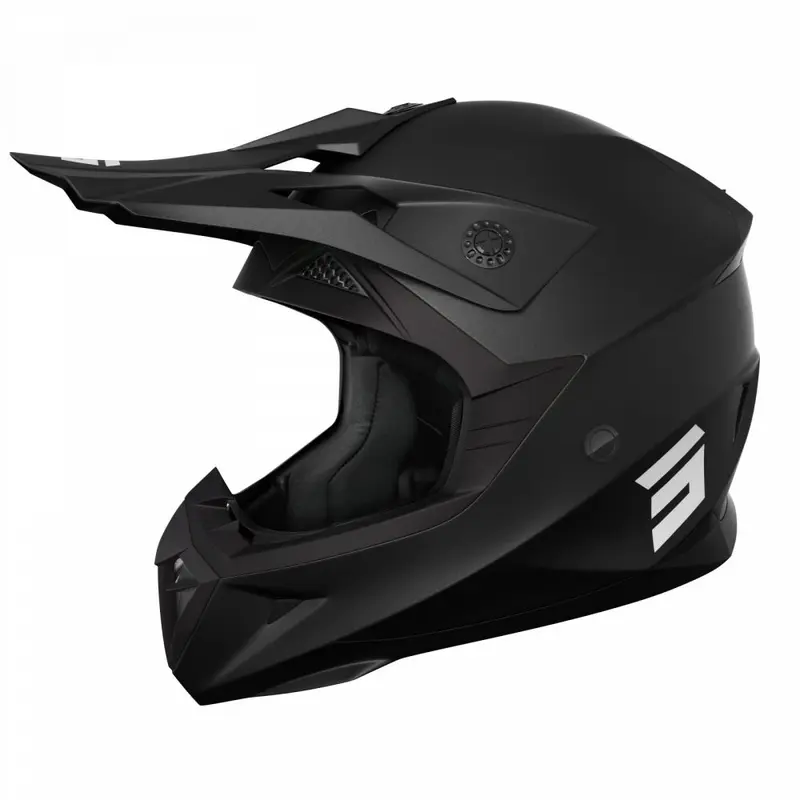 CASQUE SHOT PULSE KID - SOLID BLACK 2.0
