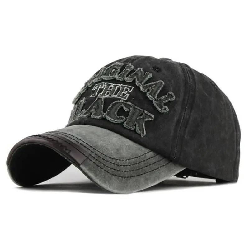 Casquette biker - The original black