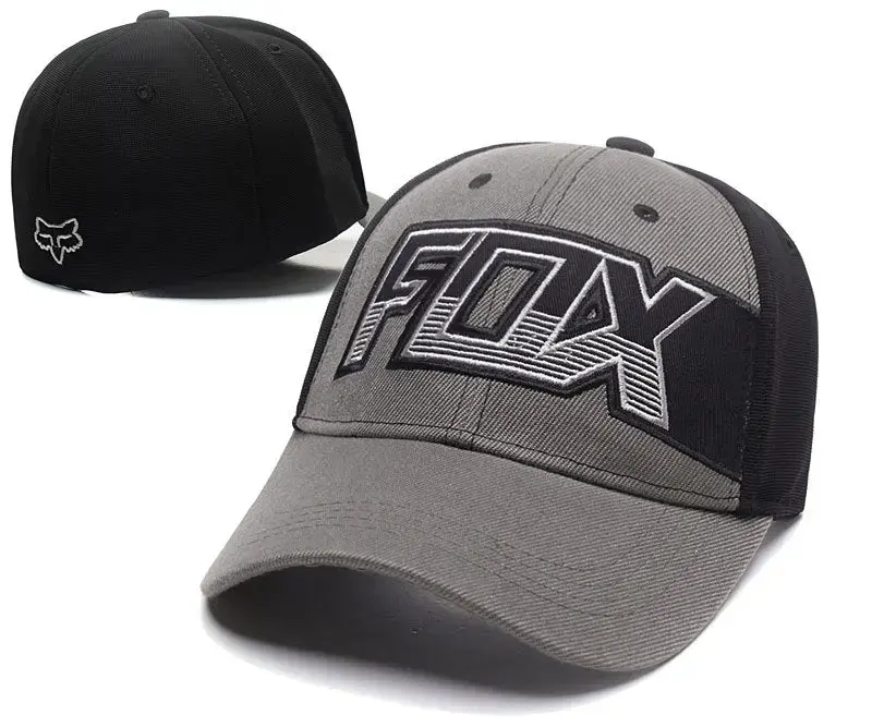 Casquette Fox gris/noir
