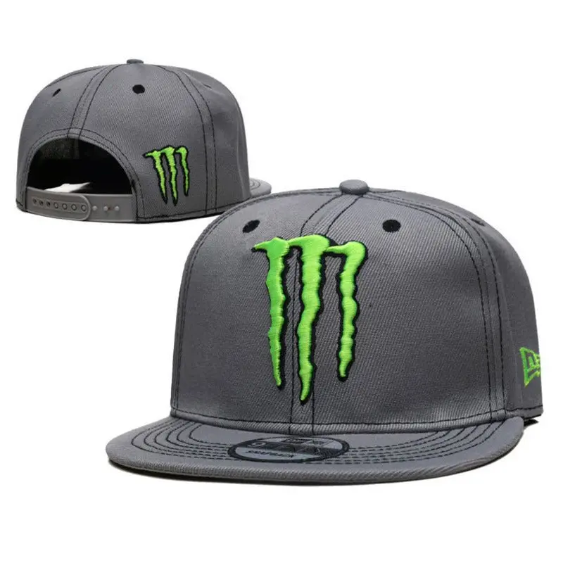 Casquette Monster Energy Snapback - Grise
