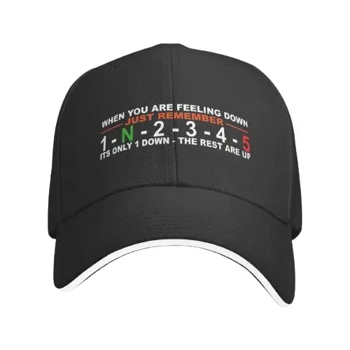 Casquette moto - Boite de vitesse