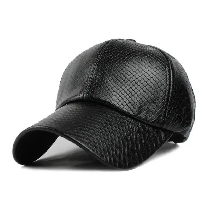 Casquette moto - Cuir
