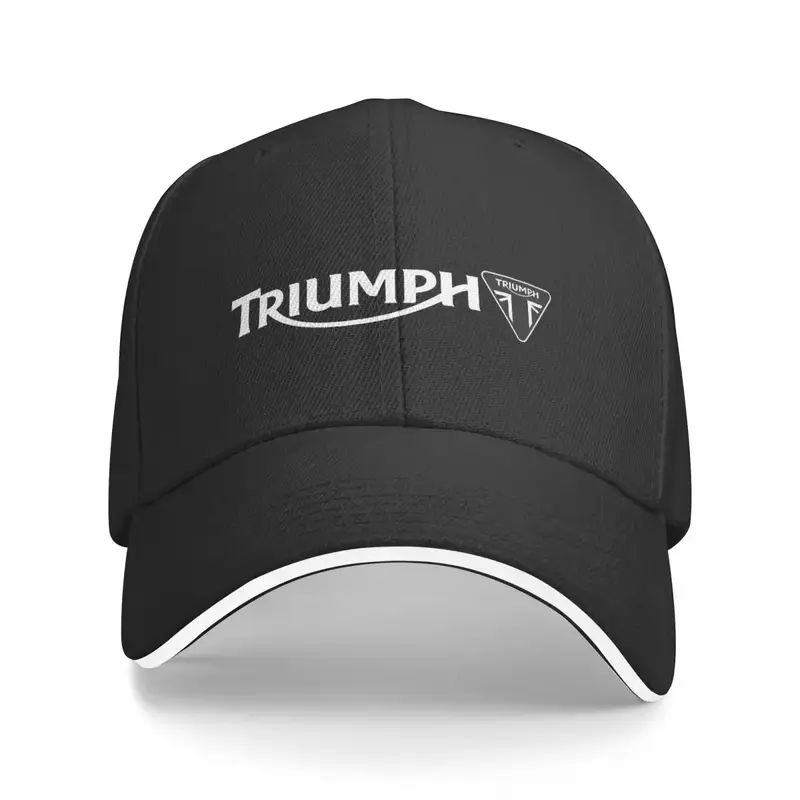 Casquette moto Triumph - Noir et blanc