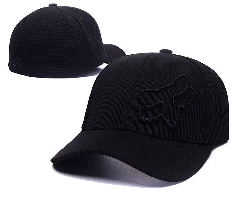 Casquette noire Fox