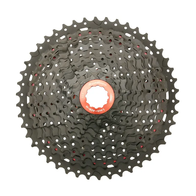 Cassette 11V. Sunrace Mx8 11-46 VTT Pour Shimano Noir (Livre En Boite) (11-13-15-18-21-24-28-32-36-40-46)