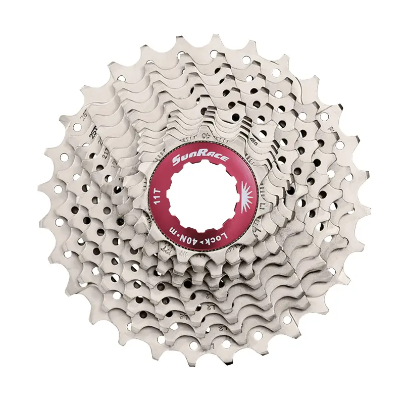 Cassette 11V. Sunrace Rx1 11-36 Route - Gravel Pour Shimano (Niveau 105) Metallic Argent (Livre En Boite) (11,12,13,15,17,19,22,25,28,32,36)