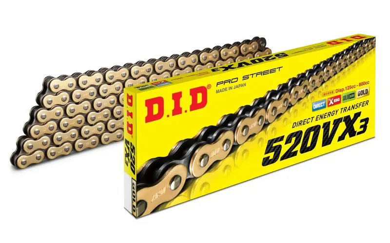 Chaîne 520 VX3 OR DID