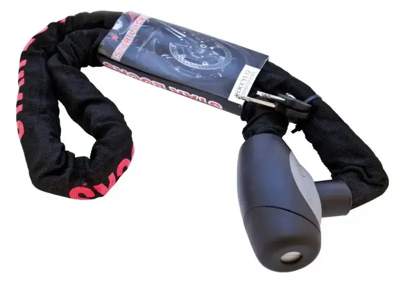 chaine antivol moto - Cylindre + Chaîne Longueur
