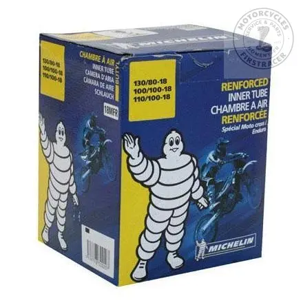 Chambre à air MICHELIN ARRIÈRE RENFORCÉE (18MFR VALVE TR4) 130/80-18 650