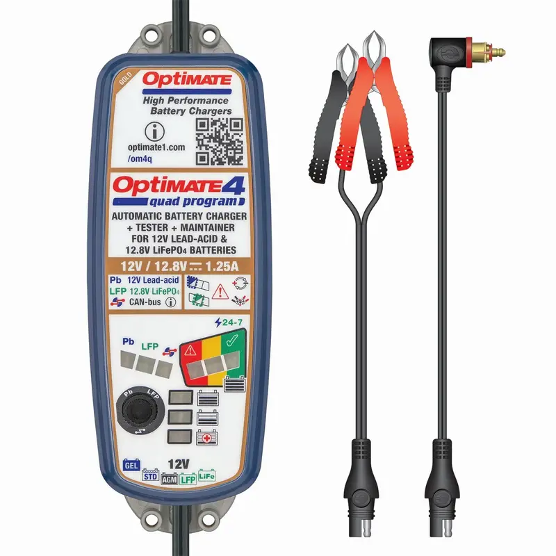Chargeur Optimate 4 TECHMATE