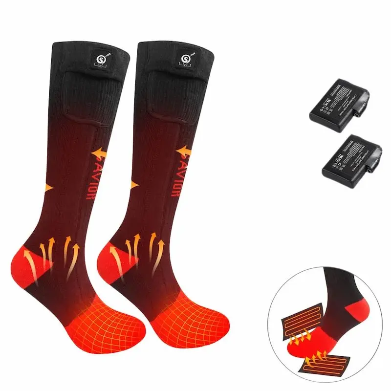 Chaussettes Chauffantes Moto Professionnelles - THERMO-RIDE™ | Infrarouge & Coolmax™