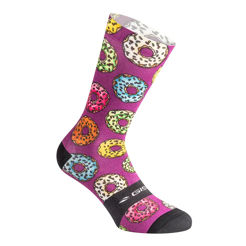 Chaussettes - Socquettes Été Gist Trendy Donuts 38-42 Ecologique - Hauteur 20 cm (Paire)
