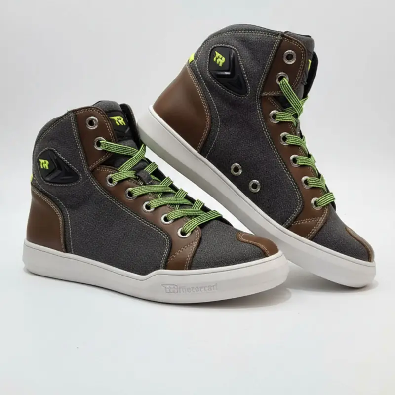 Chaussure Moto basket style snickers - DESTOCKAGE