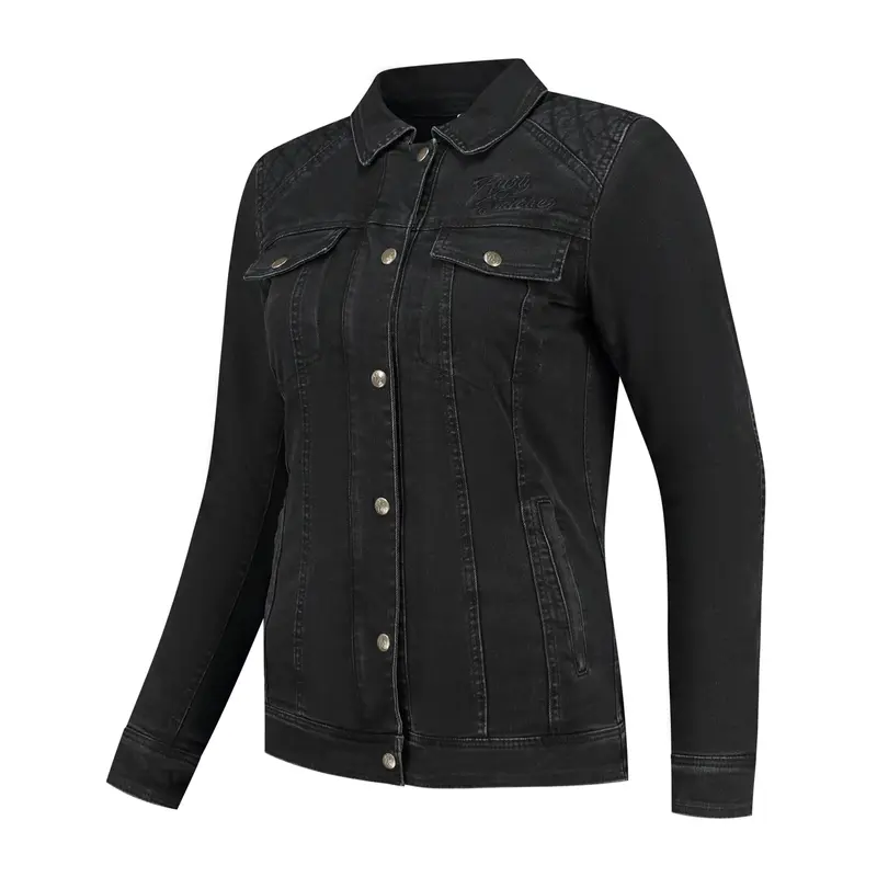 Chemise de moto femme - Jack Dolly noir