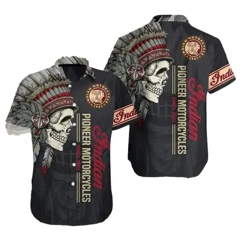 Chemise  Hawaien - Indian Motor 1901