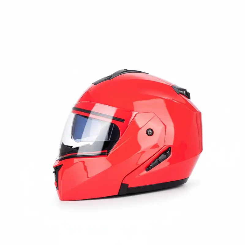 Chrome - Casque modulable rouge