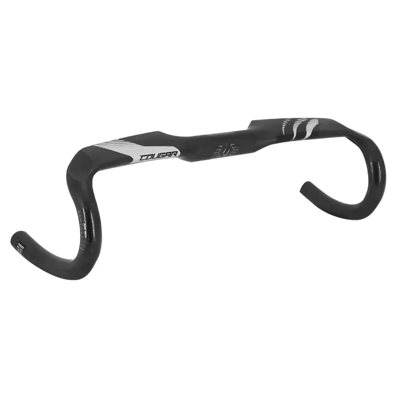Cintre Route Controltech Cougar Alu 31,8 L 44 Extérieur (Axe-Axe 42 cm) 370G Compatible Câble Interne Reach 75 mm Haut 125 mm