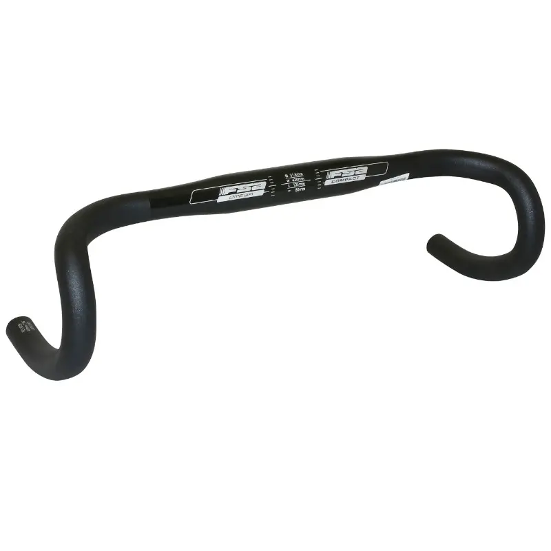 Cintre Route Fsa Omega Compact Alu Noir 31,8 L 46 Extérieur (Axe-Axe 44 cm)