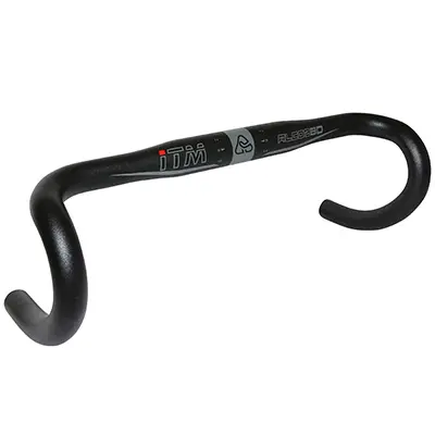 Cintre Route Itm Alcor Alu Noir Mat 31,8 L 42 Extérieur (Axe-Axe 40 cm) 295G Deco Grise