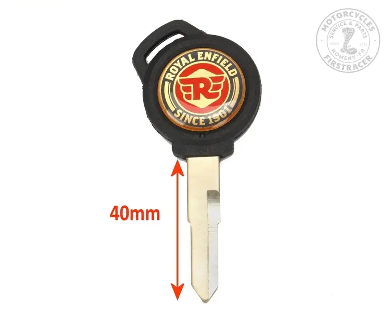 Clé de rechange vierge pour Royal Enfield Himalayan 411 et Scram