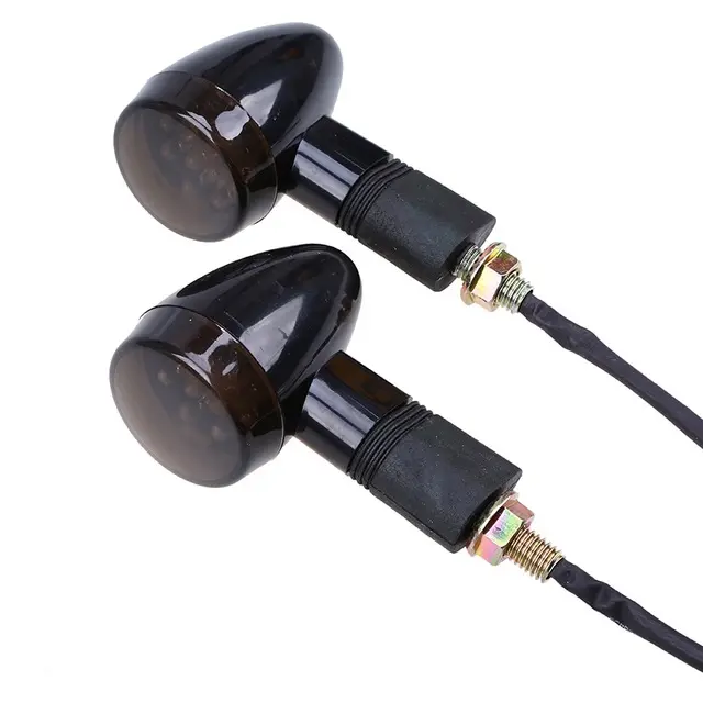 Clignotants CAFE RACER fumés Noir